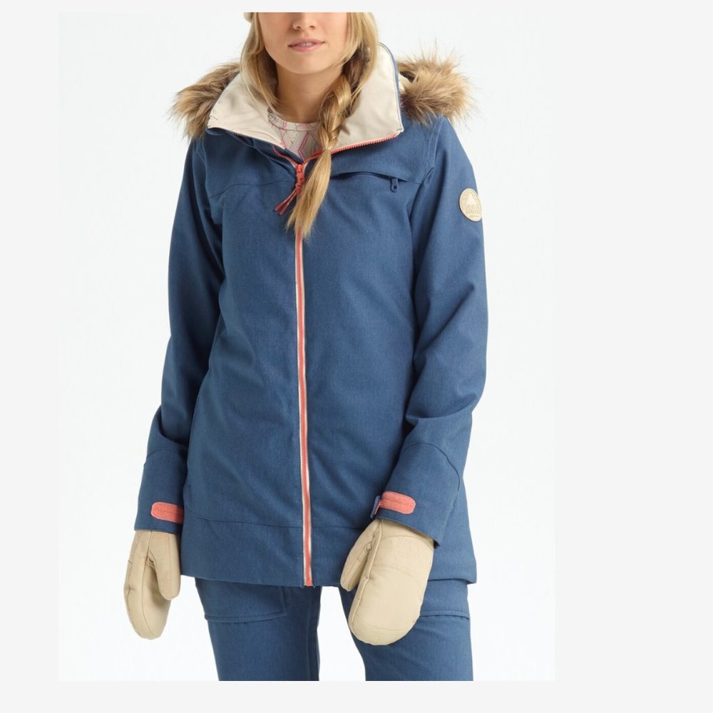 Burton Women's Lelah Stretch Denim Ski Jacket